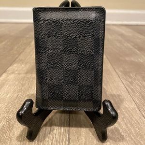 Louis Vuitton Pocket Organizer Damier Graphite